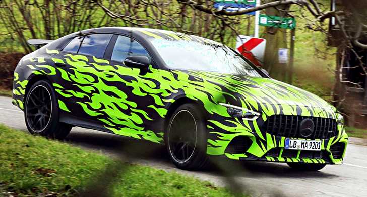 2019 Mercedes-AMG GT-4 – Teasers