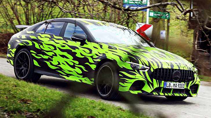 2019 Mercedes-AMG GT-4 – Teasers
