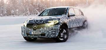 Mercedes-Benz EQC, GLC F-Cell Work Well In Snow
