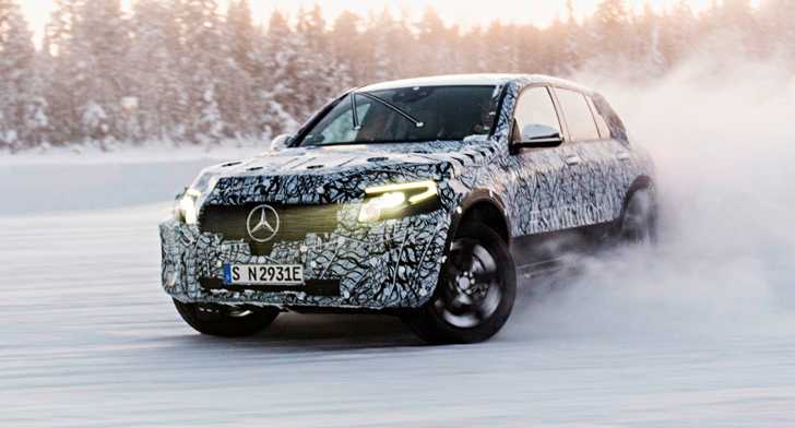 Mercedes-Benz EQC, GLC F-Cell Work Well In Snow