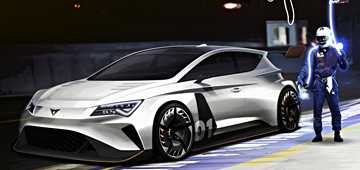 2018 Cupra e-Racer – Geneva Motor Show
