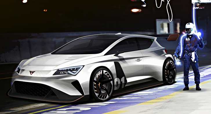 2018 Cupra e-Racer – Geneva Motor Show