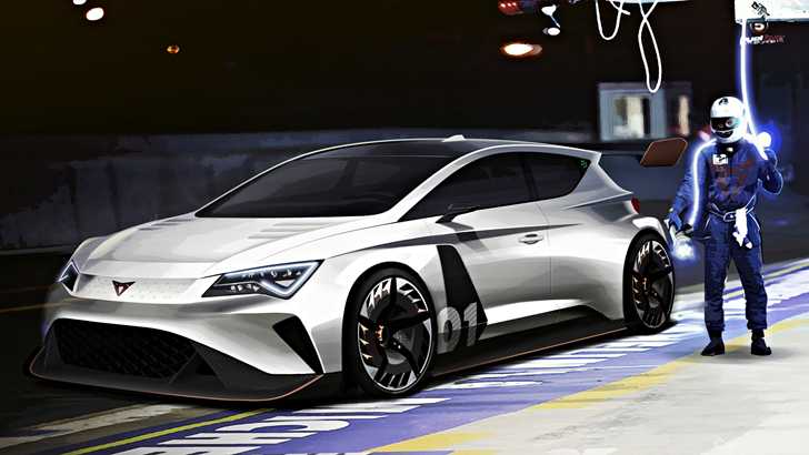 2018 Cupra e-Racer – Geneva Motor Show