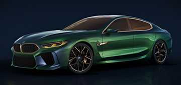 2018 BMW M8 GranCoupe Concept – Geneva Motor Show