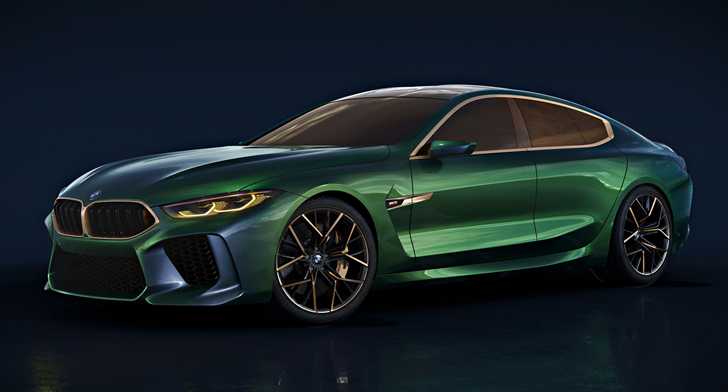 2018 BMW M8 GranCoupe Concept – Geneva Motor Show