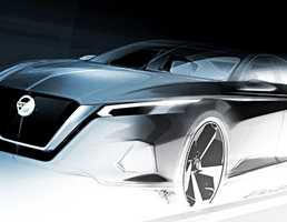 Nissan Altima Teased For New York Motorshow