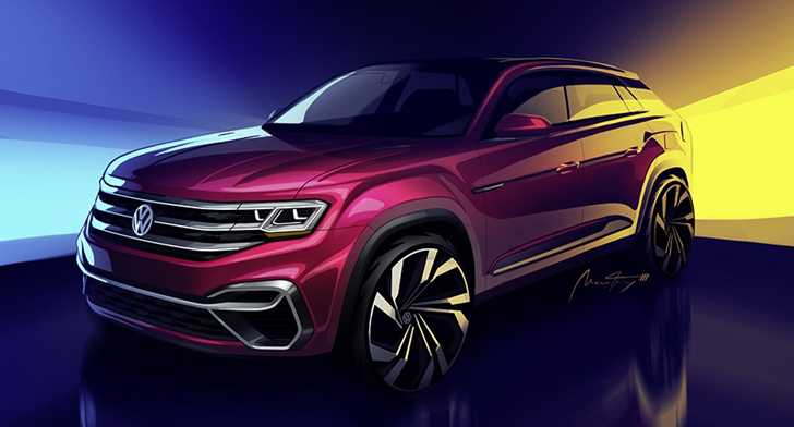 Volkswagen Teases Sportier 5-Seat Atlas For NYC Debut