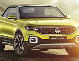 2016 Volkswagen T-Cross Breeze Concept – Geneva Motor Show