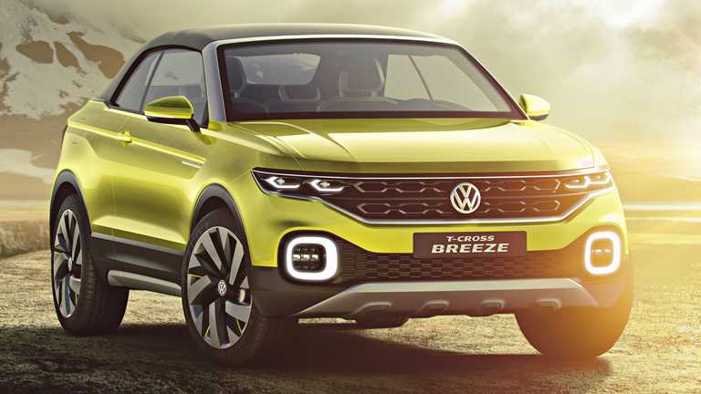 2016 Volkswagen T-Cross Breeze Concept – Geneva Motor Show