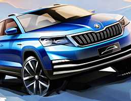 2018 Skoda Kamiq – Sketches