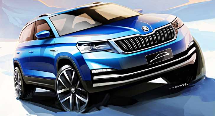 2018 Skoda Kamiq – Sketches