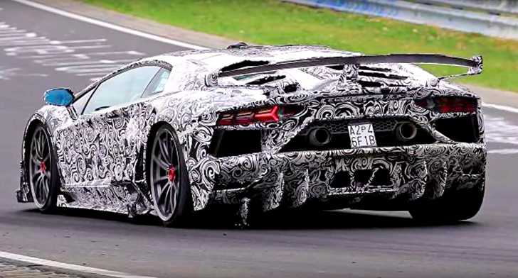 2020 Lamborghini SV Jota - Nurburgring Test