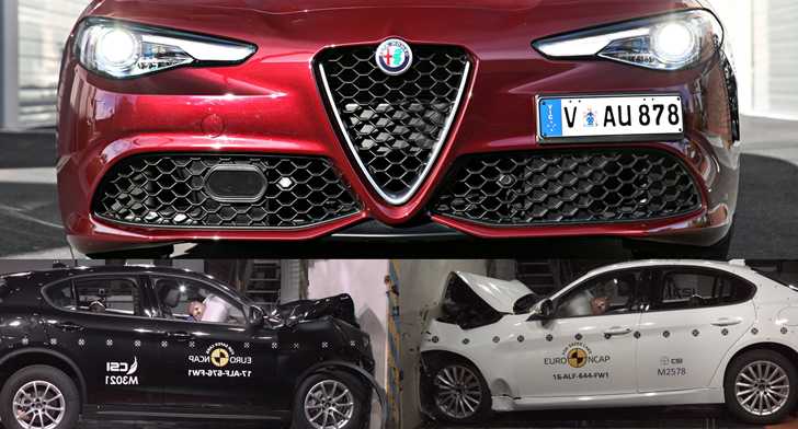 Alfa Romeo Stelvio, Giulia Bag 5-Star ANCAP Ratings – Gallery