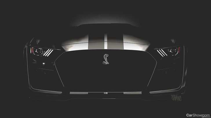 Ford Teases 2020 Mustang GT500, Blue Collar Murderer