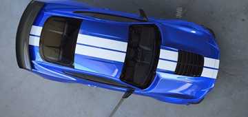 Ford Teases 2020 Mustang GT500, Blue Collar Murderer