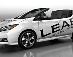 2018 Nissan Leaf Open Car Concept