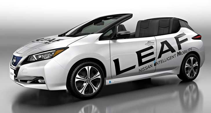 2018 Nissan Leaf Open Car Concept