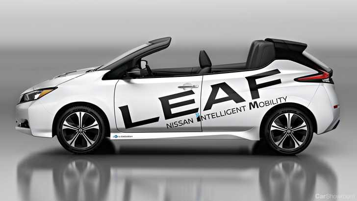 2018 Nissan Leaf Open Car Concept