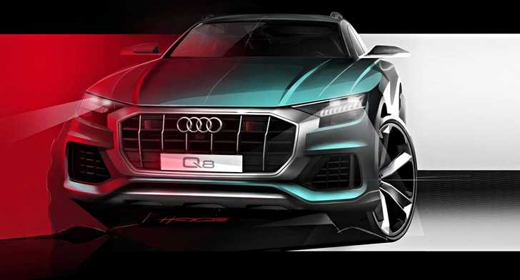 2019 Audi Q8 Shows Its Face – Gallery
