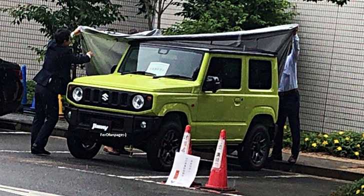 2019 Suzuki Jimny Spotted Entirely Undisguised – Gallery