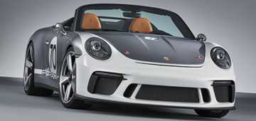 Porsche Unveils GT3-Derived 911 Speedster Concept