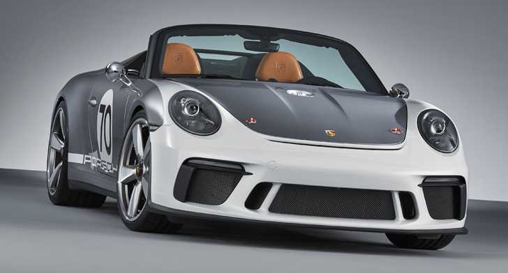 Porsche Unveils GT3-Derived 911 Speedster Concept
