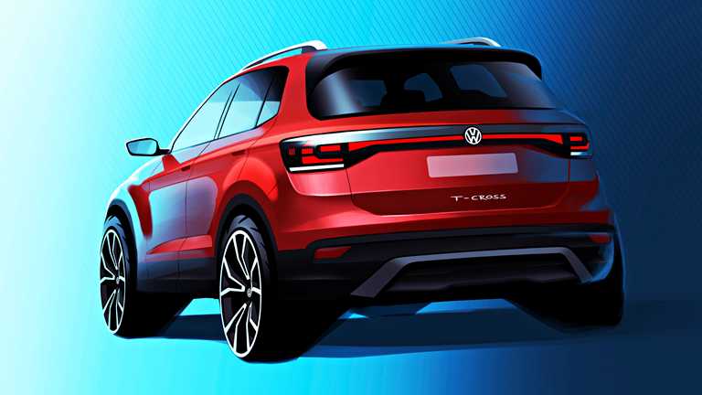 Volkswagen Teases New T-Cross Compact SUV