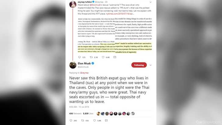 Elon Musk Lashes Out, Brands Thai Rescue Diver A “Pedo Guy” – Gallery