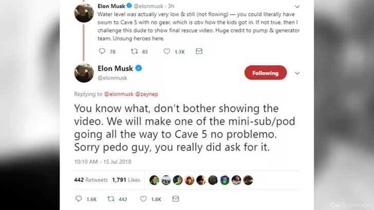 Elon Musk Lashes Out, Brands Thai Rescue Diver A “Pedo Guy” – Gallery