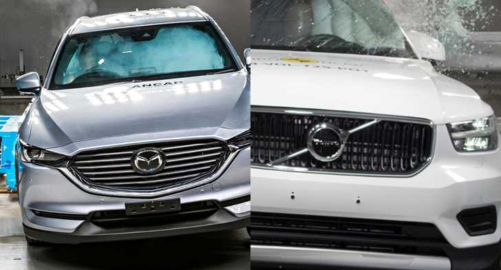 Volvo XC40, Mazda CX-8 Get Top ANCAP Scores – Gallery