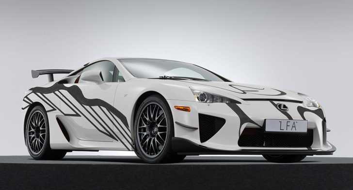 Lexus Unveils LFA-based Art Car For F Division Anniversary