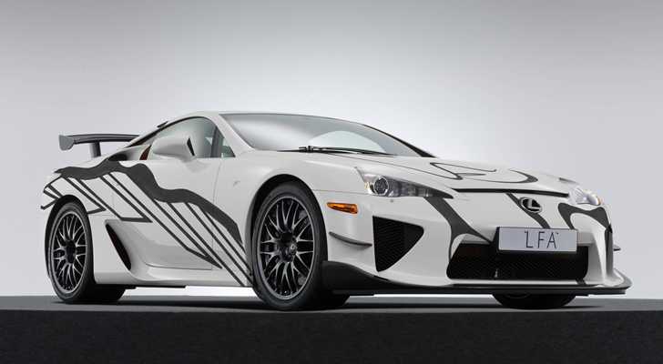 Lexus Unveils LFA-based Art Car For F Division Anniversary