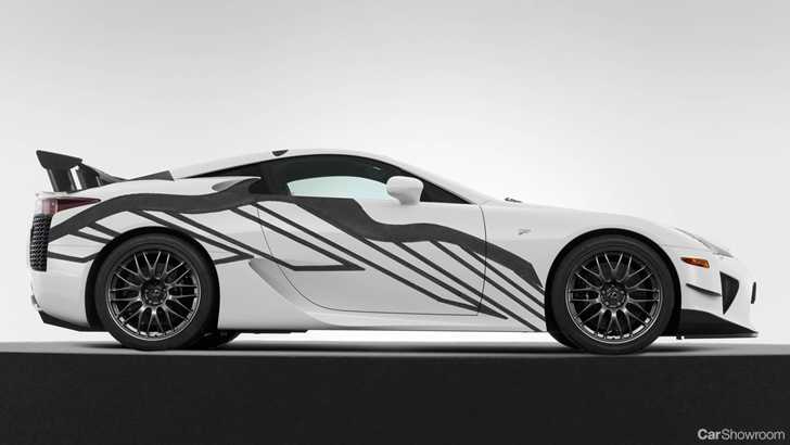 Lexus Unveils LFA-based Art Car For F Division Anniversary