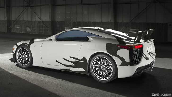 Lexus Unveils LFA-based Art Car For F Division Anniversary