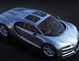 Bugatti Chiron Gains Odd Glass Roof Option – Gallery