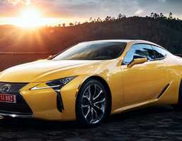 Lexus Previews LC Yellow Edition For Paris Debut