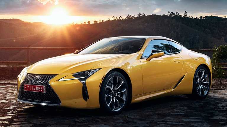 Lexus Previews LC Yellow Edition For Paris Debut
