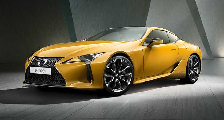 Lexus Previews LC Yellow Edition For Paris Debut