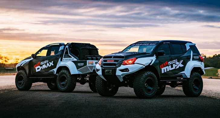 Isuzu’s Stunt Team Unveil Concept X D-Max, MU-X Show Cars – Gallery