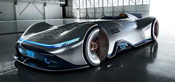 2018 Mercedes-Benz Vision EQ Silver Arrow Concept