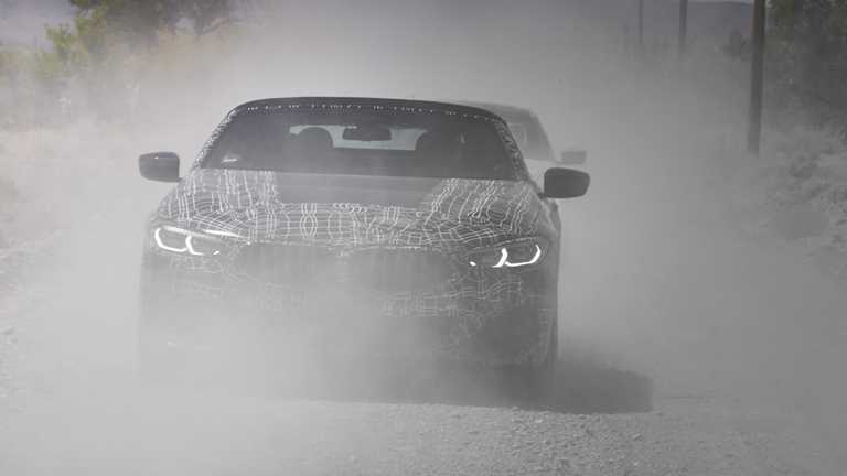BMW 8 Series Convertible Takes On Death Valley