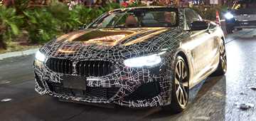 BMW 8 Series Convertible Takes On Death Valley