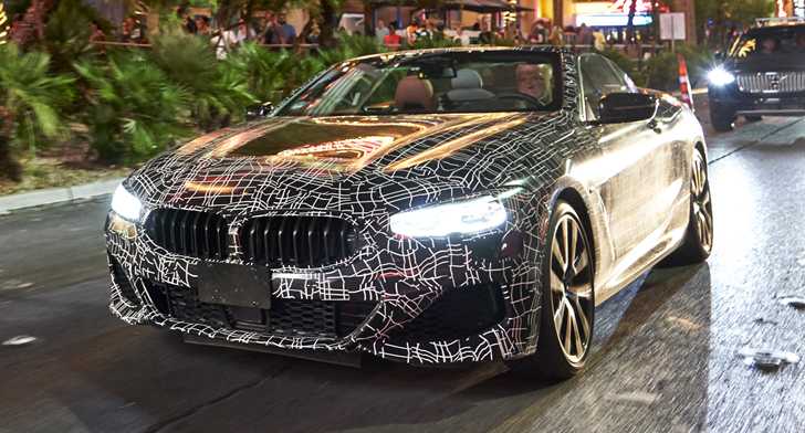 BMW 8 Series Convertible Takes On Death Valley