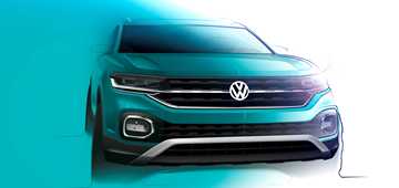 Volkswagen Teases T-Cross Ahead Of Paris Reveal