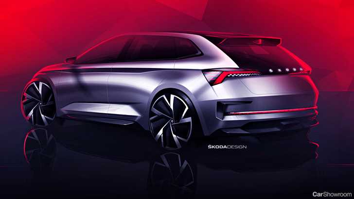 Skoda Vision RS Cockpit Teased Ahead Of Paris – Gallery