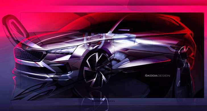 Skoda Vision RS Cockpit Teased Ahead Of Paris – Gallery