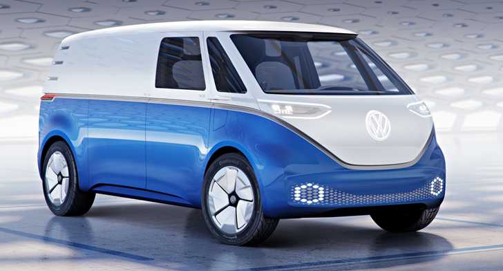 2018 Volkswagen ID Buzz Cargo Concept – Hannover Motor Show
