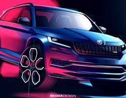 2019 Skoda Kodiaq RS – Teasers