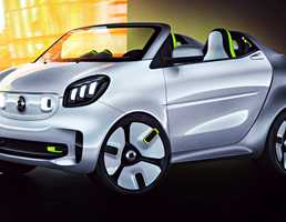 2018 smart forease Concept – Paris Motor Show
