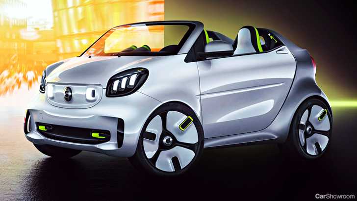 2018 smart forease Concept – Paris Motor Show
